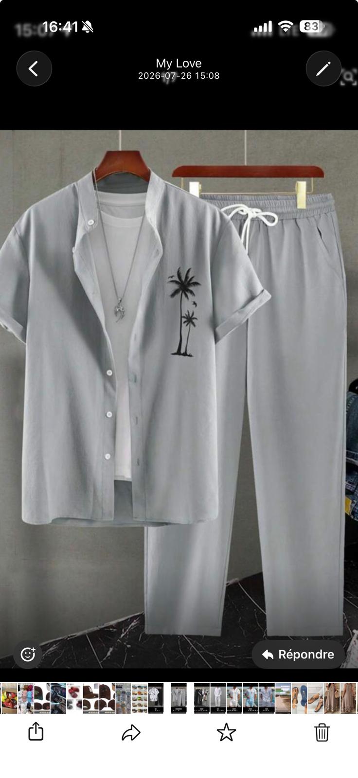 Ensemble masculin