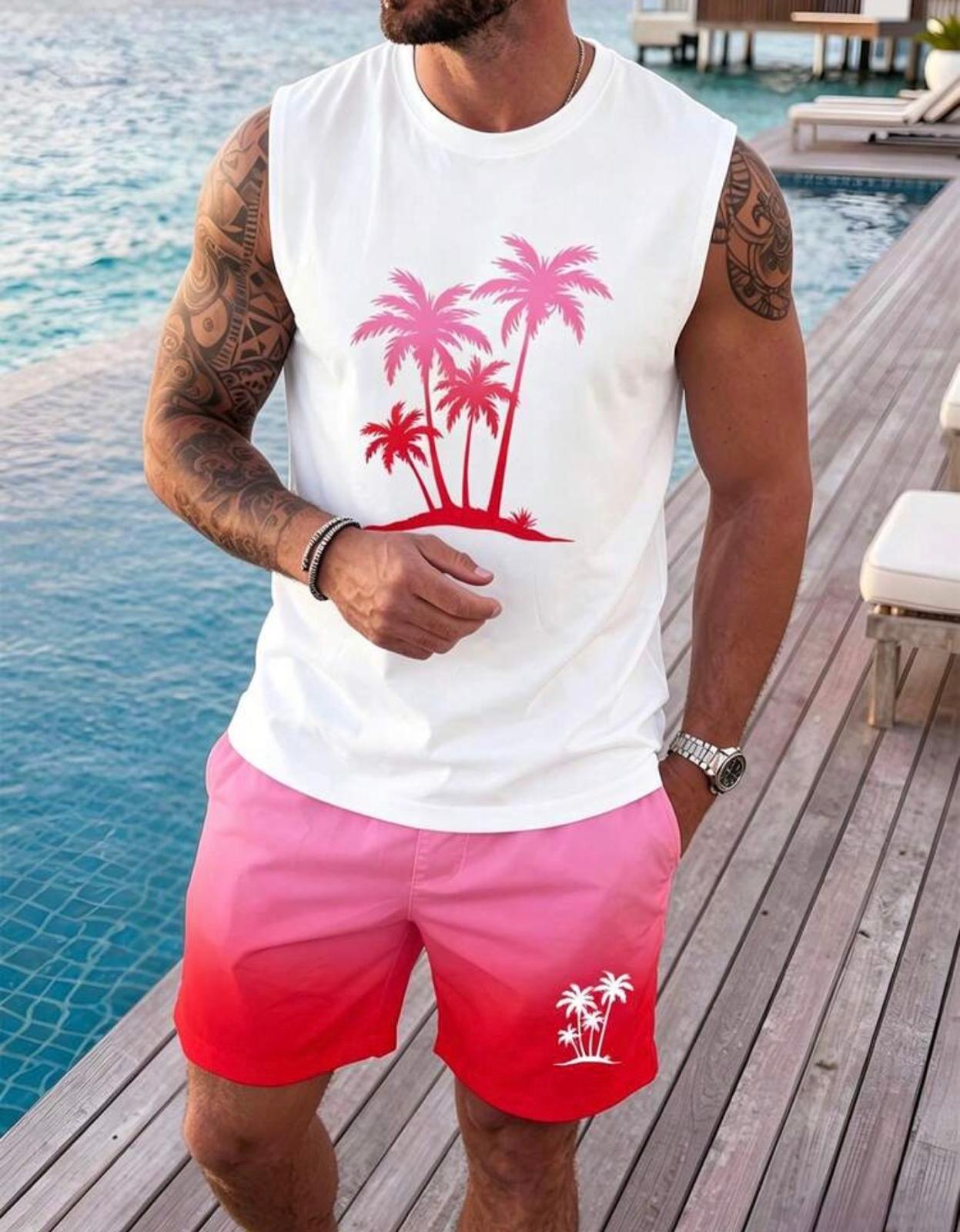 Ensemble de plage décontracté pour hommes
