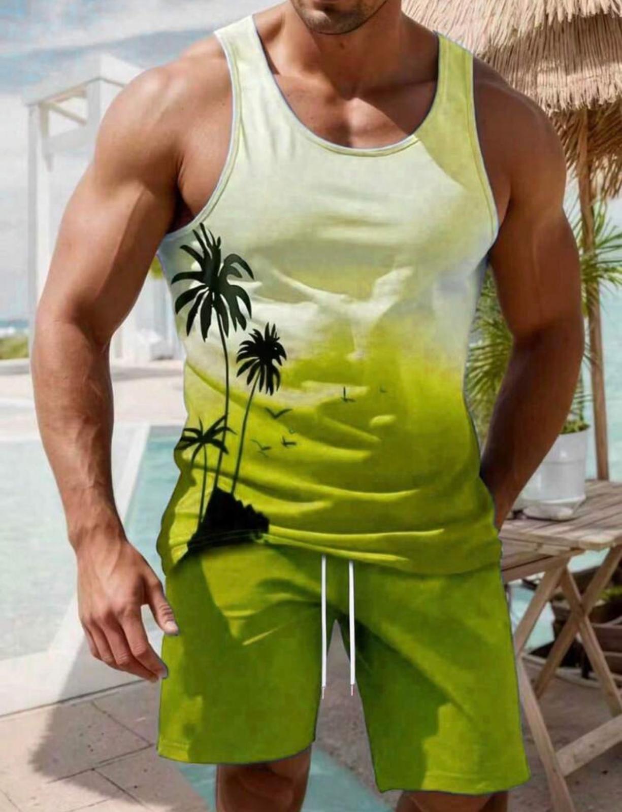 Ensemble de plage décontracté pour hommes