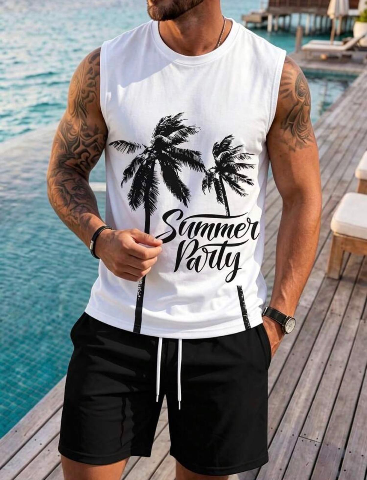 Ensemble de plage décontracté pour hommes